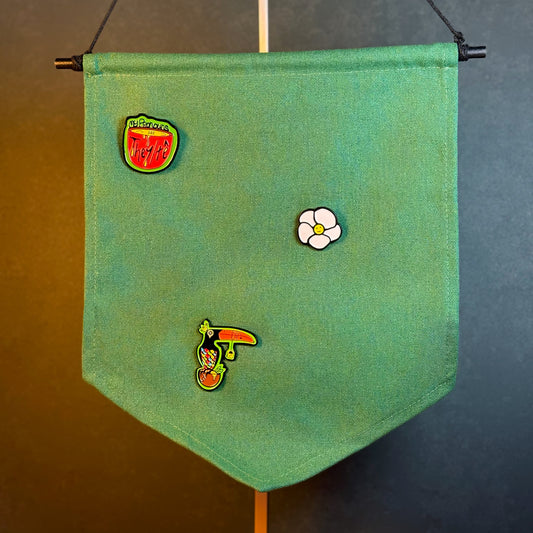 Enamel Pin Display Banner