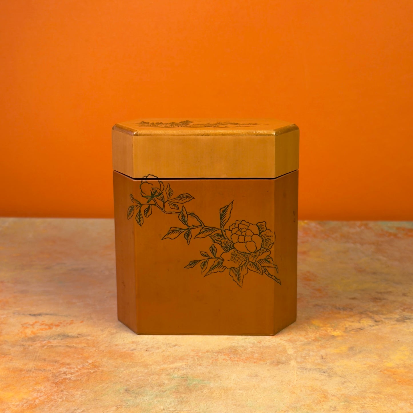 Bamboo Tea Caddy