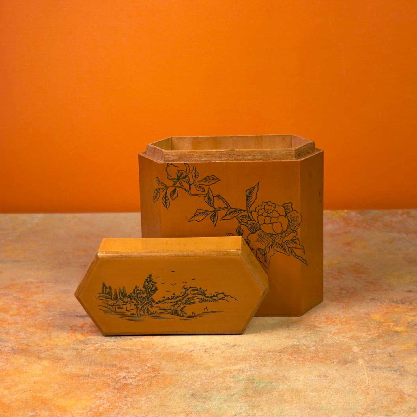 Bamboo Tea Caddy