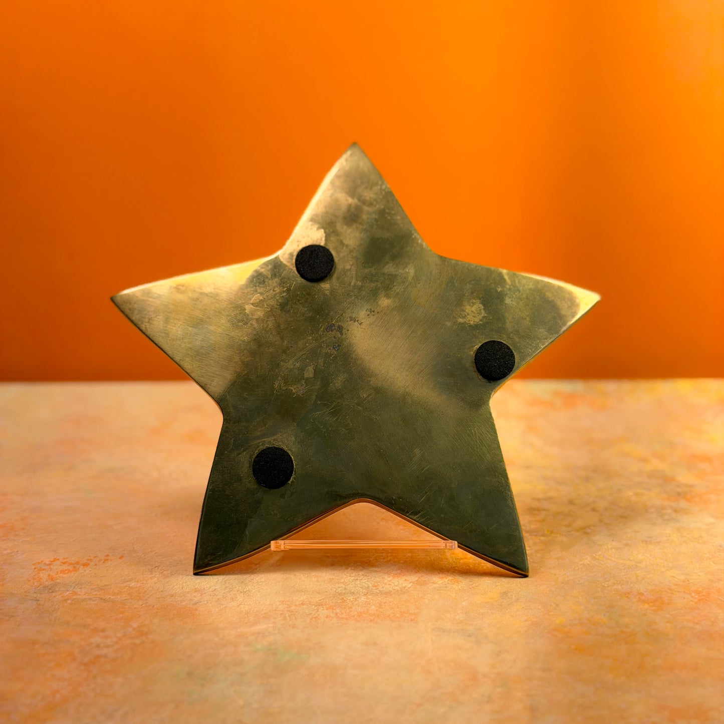 Brass Star Trinket Tray