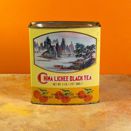 China Lichee Black Tea Tin
