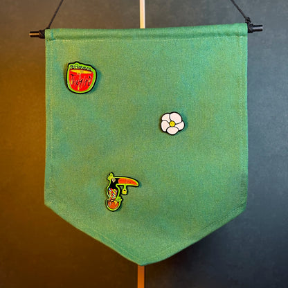Enamel Pin Display Banners