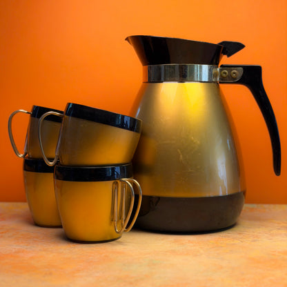 1970s Thermo Serv Carafe Set