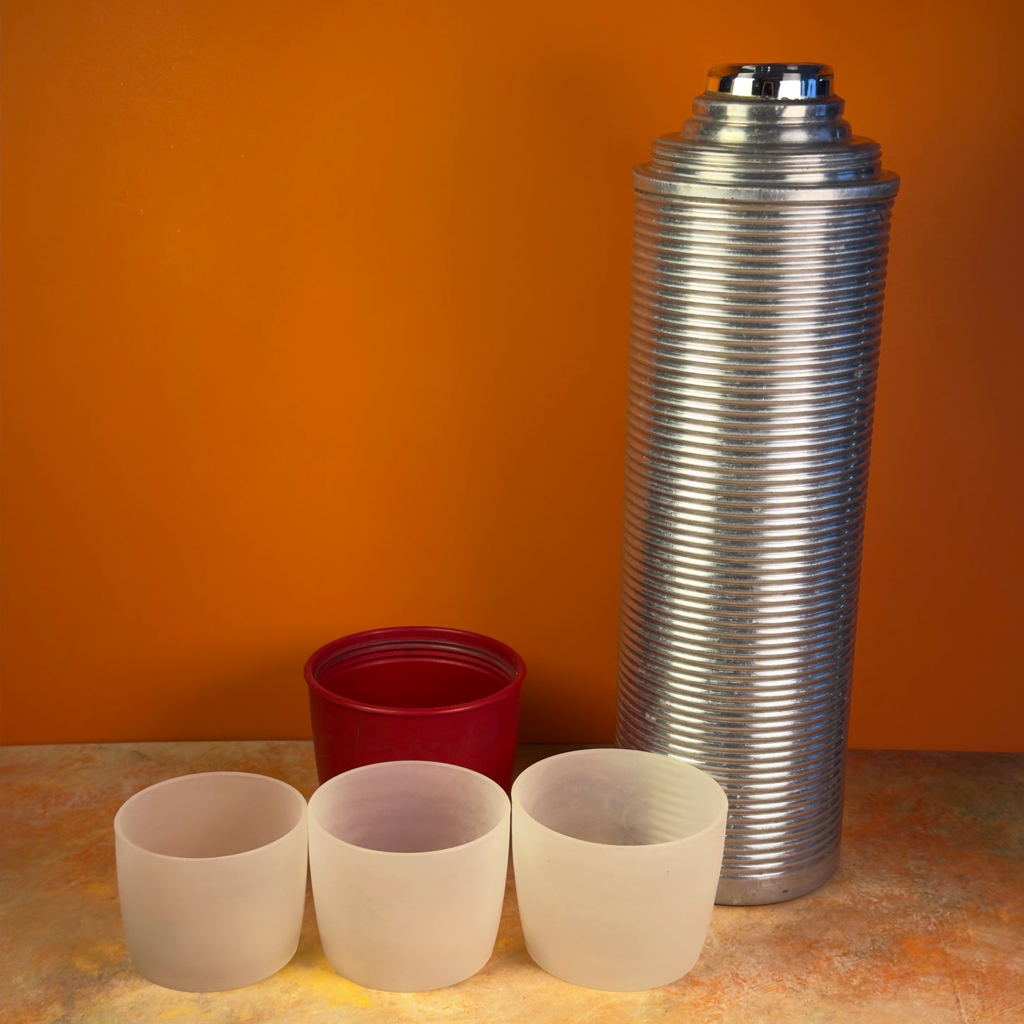 Large Metal Thermos