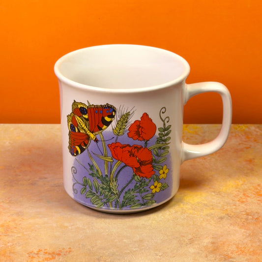 Japanese Moth Mug