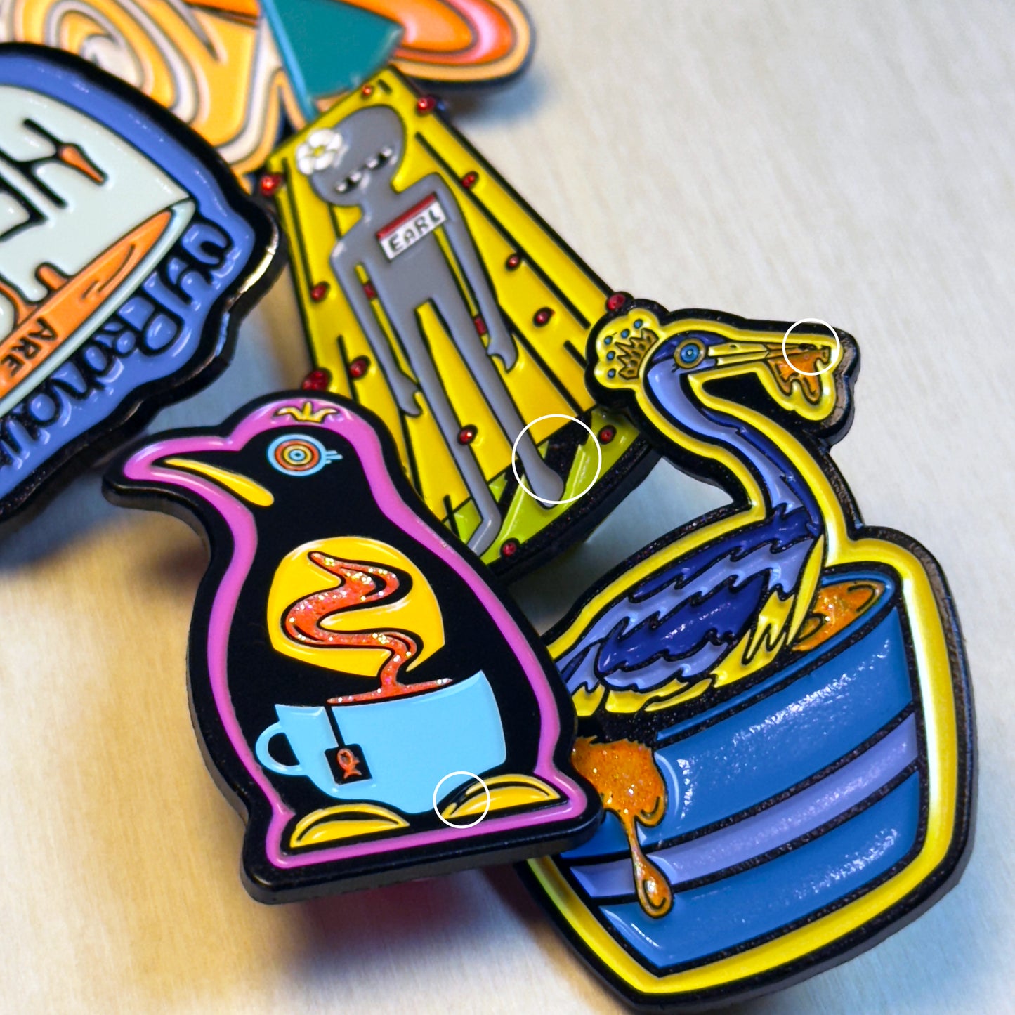 B-Grade Mutant Pins