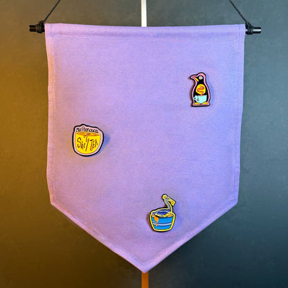 Enamel Pin Display Banners