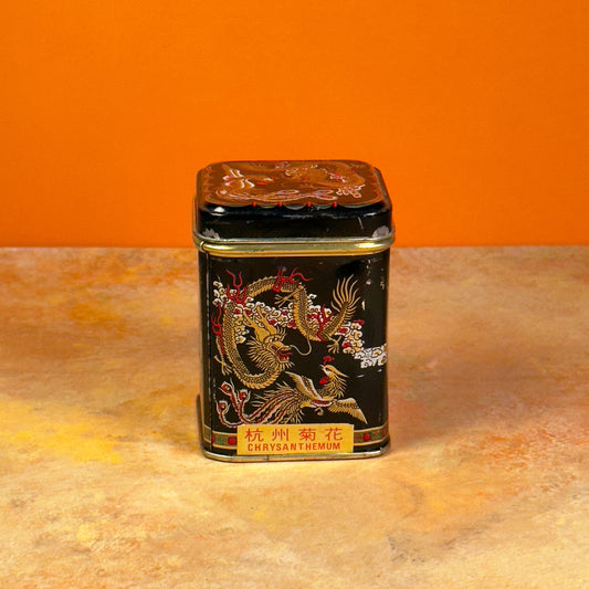 Small Chinese Dragon Tea Tin