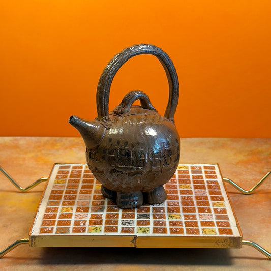 Spacey Clay Tea Pot