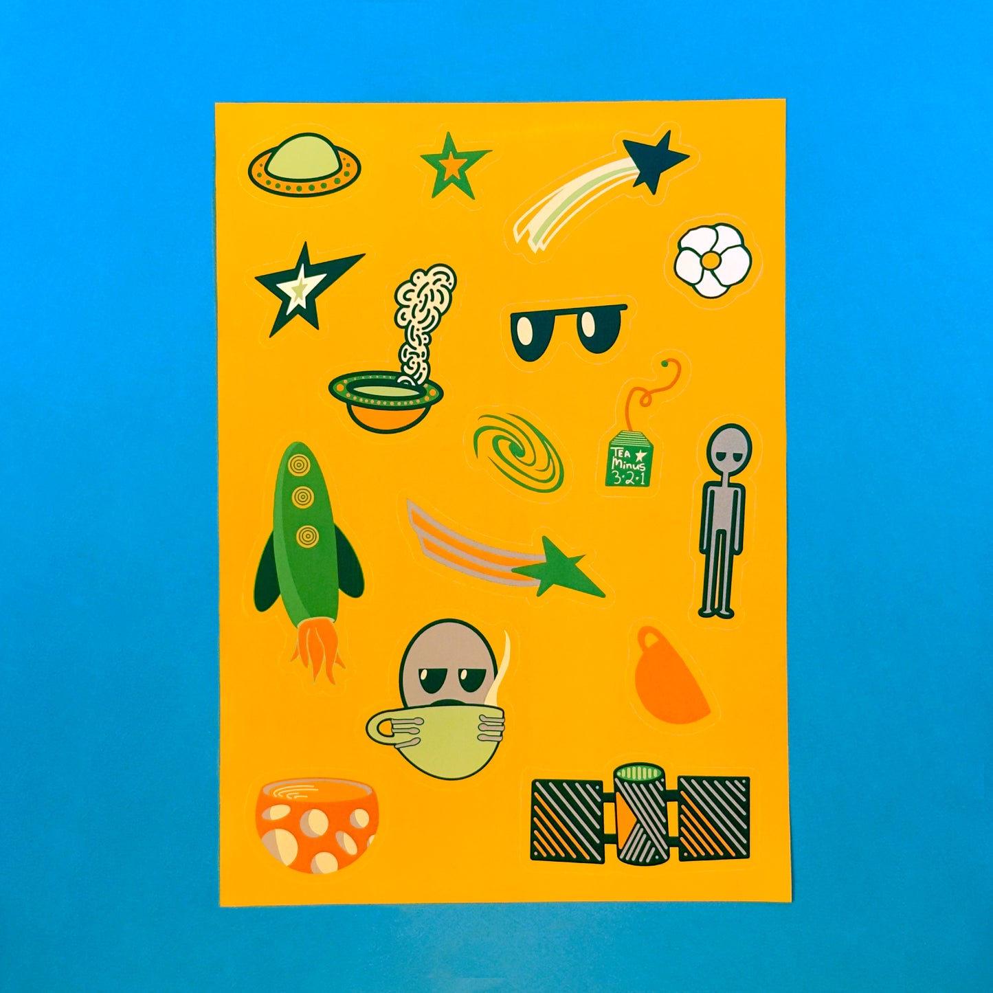 “Earl, the Grey” Sticker Sheet